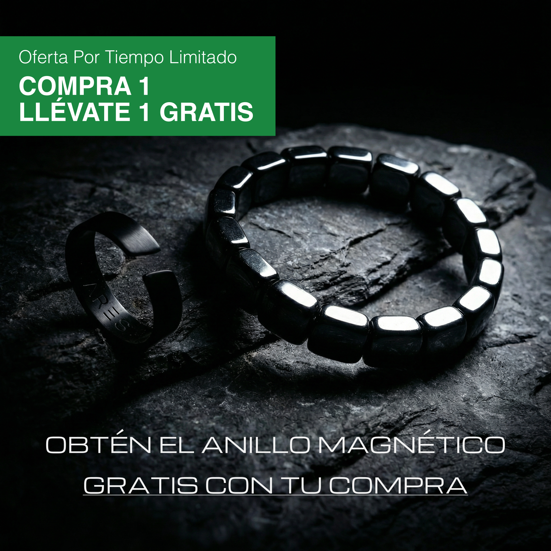 Brazalete de Hematita ARES