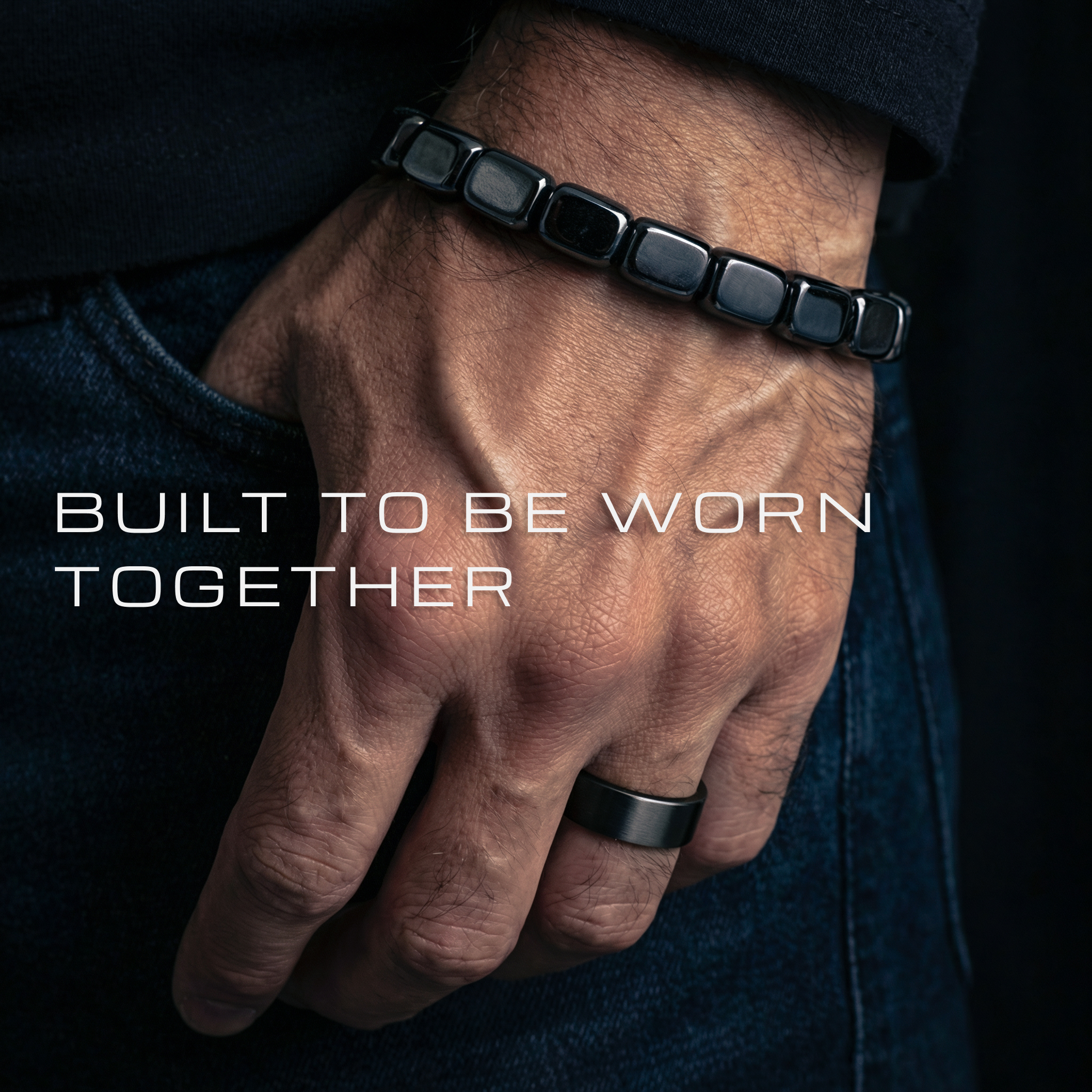 Ares Hematite Bracelet