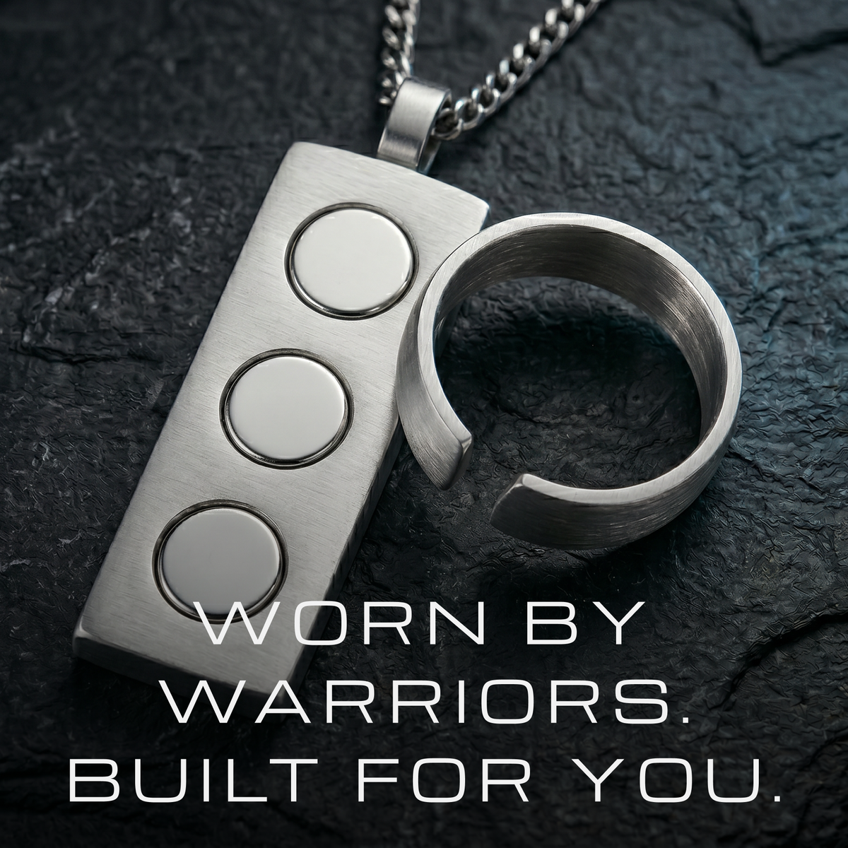 Magnetic Silver Necklace