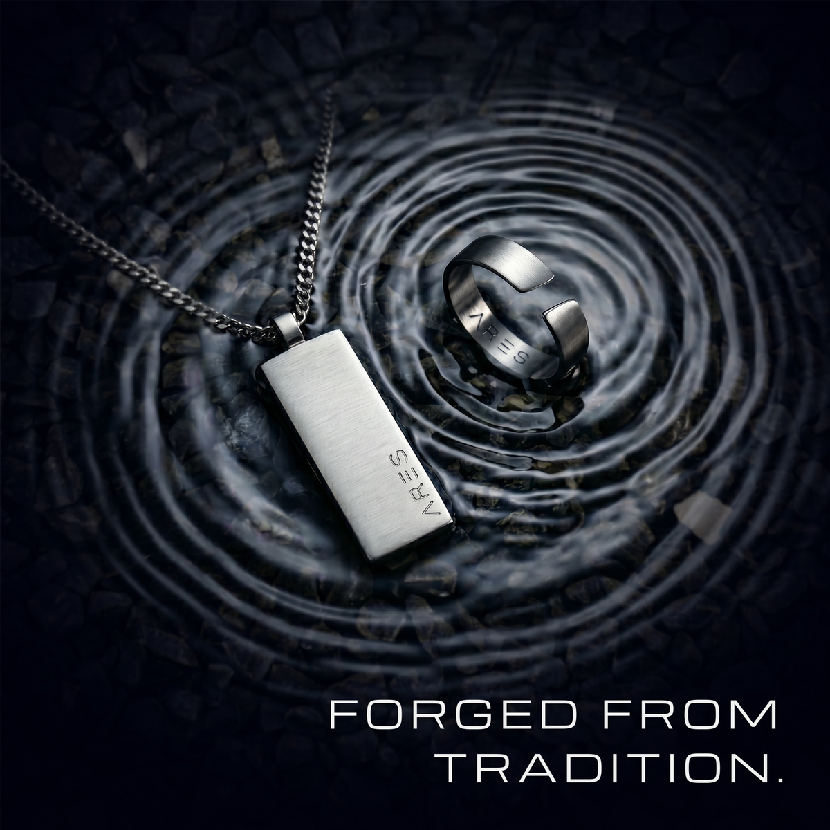 Magnetic Silver Necklace